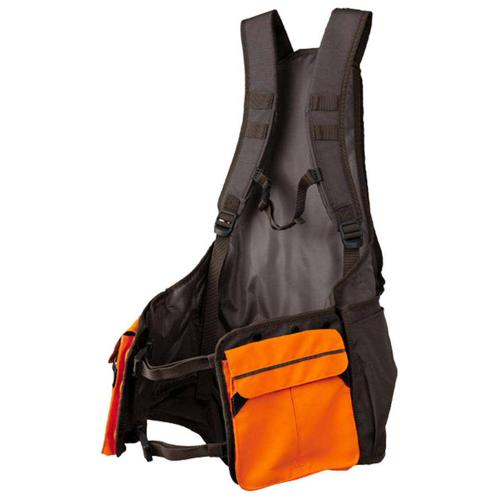 BERETTA OUTLANDER STRAP VEST - BROWN BARK & ORANGE 2