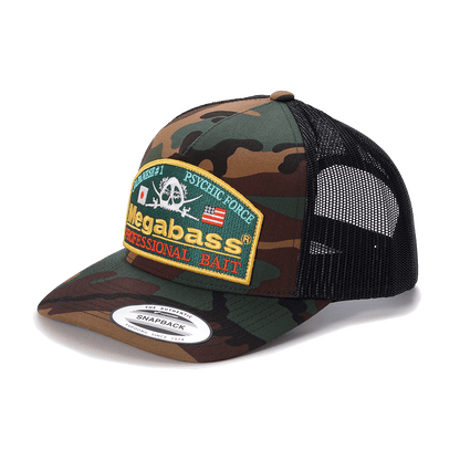 MEGABASS PSYCHIC CAMO - WOODLAND CLASSIC CAP - SIDE