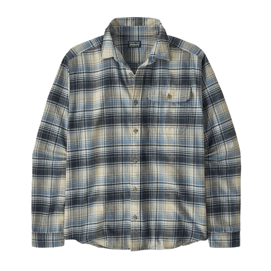 PATAGONIA 7990 MENS LS LW FJORD FLANNEL SHIRT - VIRTUALLY BLUE
Front View