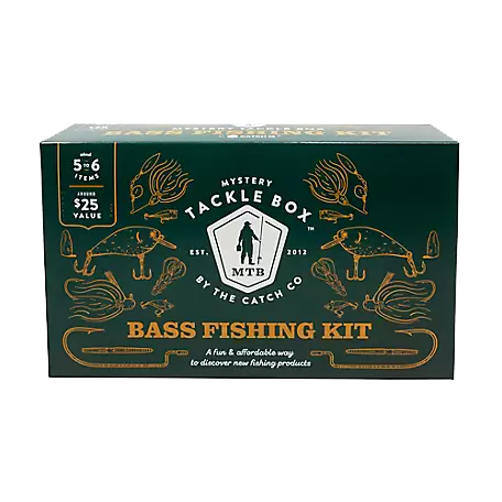 MYSTERY TACKLE BOX REGULAR BASS FISHING KIT - NON-LEAD