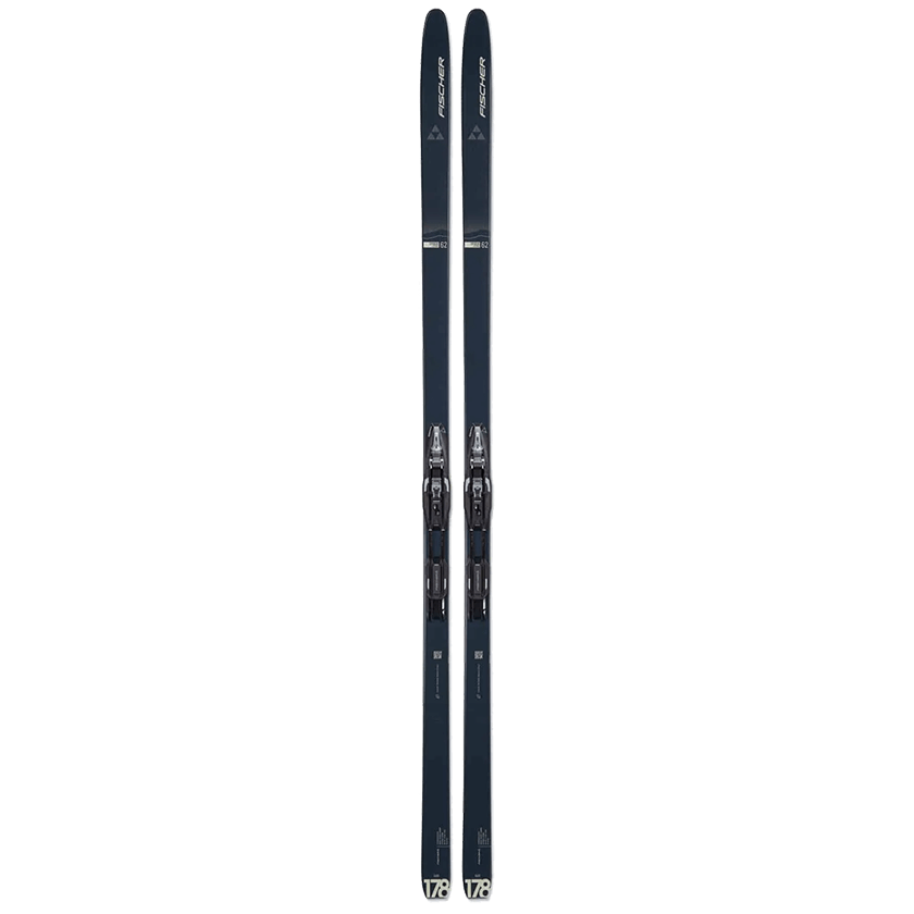 FISCHERSKI SPIDER 62 CROWN XTRALITE MOUNTED NORDIC SKIS