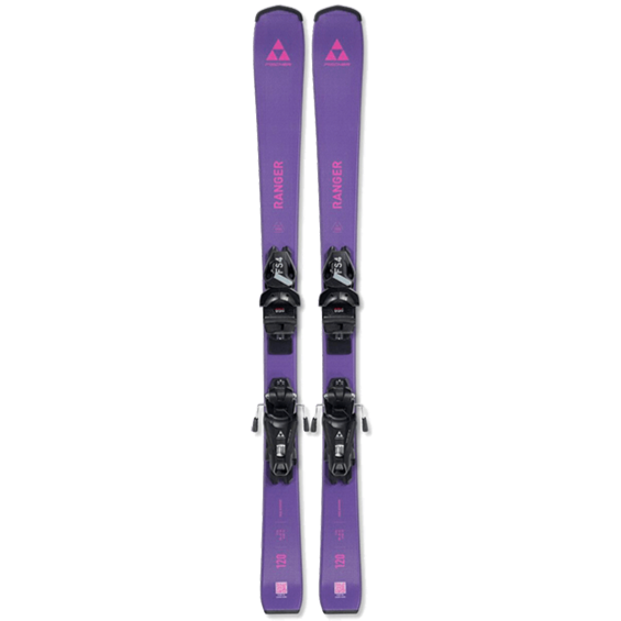 FISCHERSKI RANGER + FS 4 CA JUNIOR SKIS 
FRONT VIEW