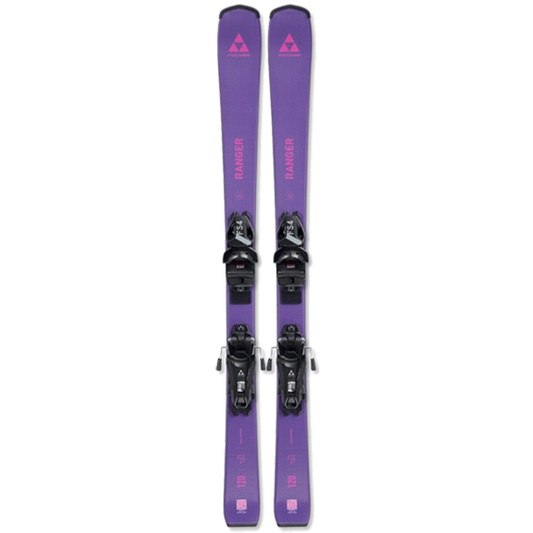 FISCHERSKI RANGER + FS 4 CA JUNIOR SKIS 
FRONT VIEW