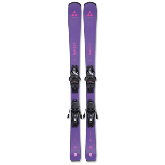 FISCHERSKI RANGER JUNIOR SKIS + FS 7 CA 
FRONT VIEW