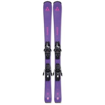 FISCHERSKI RANGER JUNIOR SKIS + FS 7 CA 
FRONT VIEW