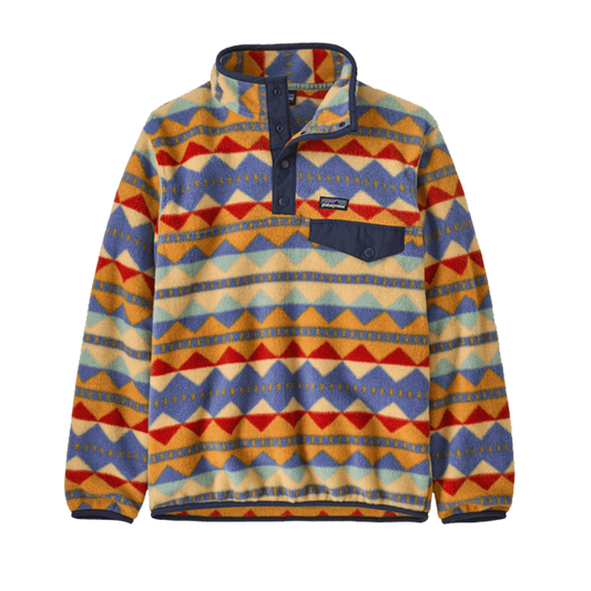PATAGONIA 7990 KIDS LW SYNCH SNAP-T PO - SALMON OLD GRN
Front View