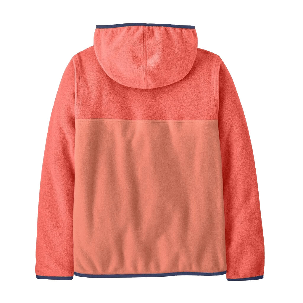 PATAGONIA 7990 KIDS MICRO D SNAP-T JACKET - MOMENT PINK
Back View
