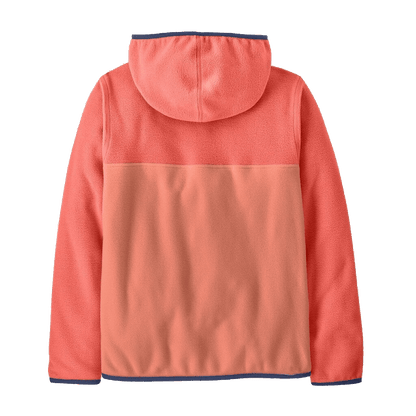 PATAGONIA 7990 KIDS MICRO D SNAP-T JACKET - MOMENT PINK
Back View