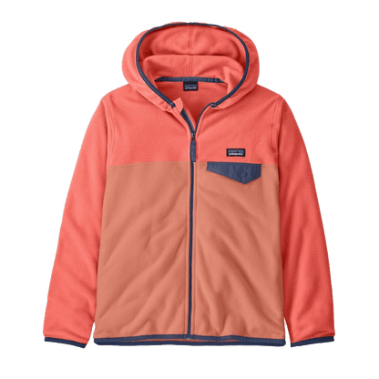PATAGONIA 7990 KIDS MICRO D SNAP-T JACKET - MOMENT PINK
Front View