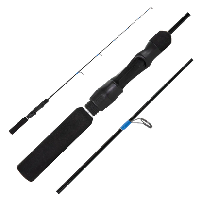 CLAM PREDATOR RODS showing handle whole rod and eyelet connection