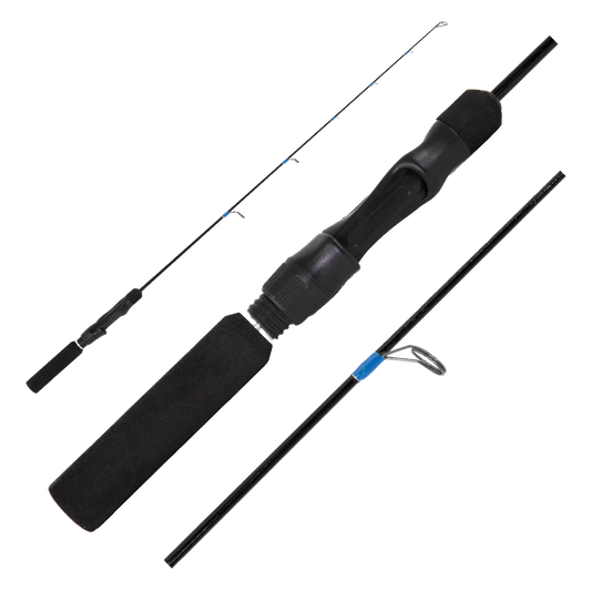 CLAM PREDATOR RODS showing handle whole rod and eyelet connection