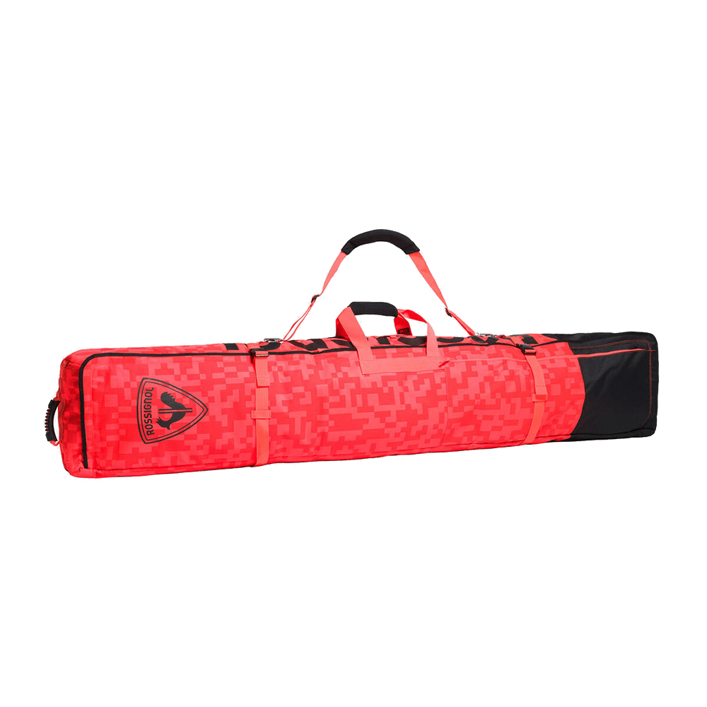 HERO SKI WHEELED BAG - RED