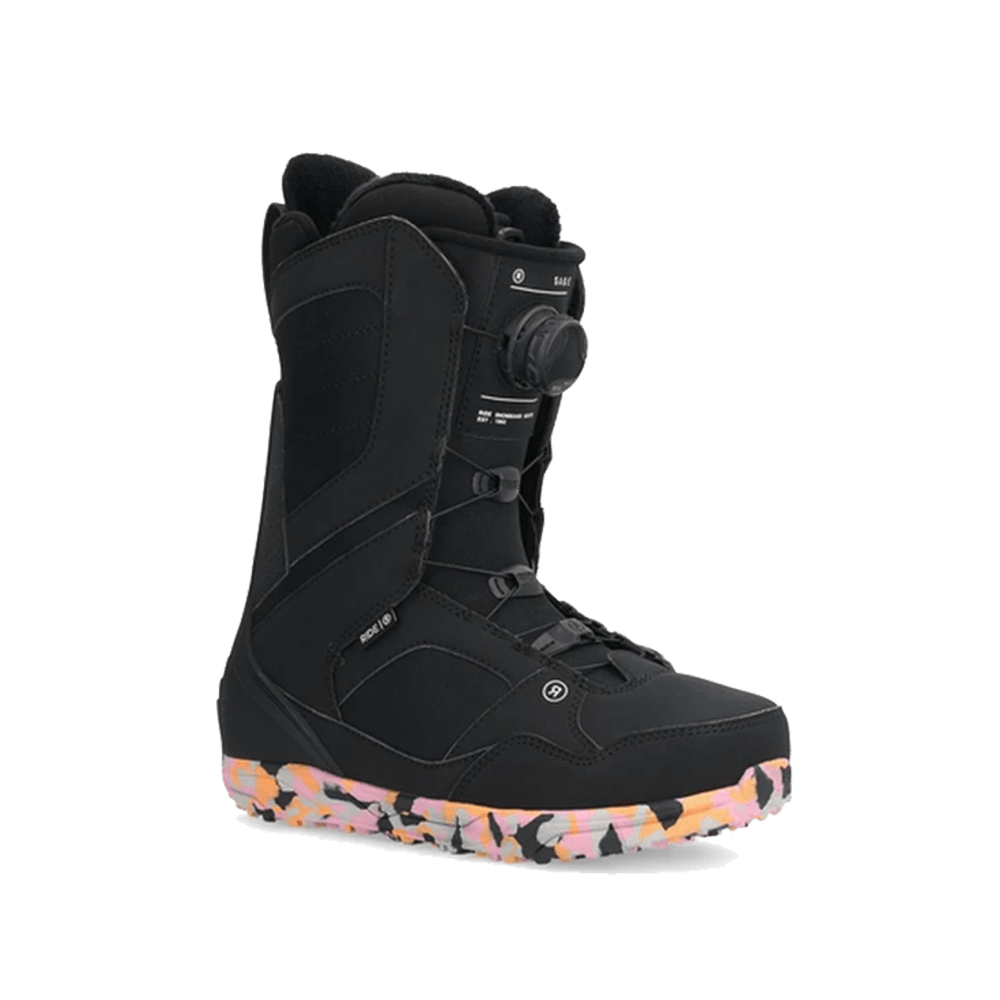 RIDE WOMENS SAGE SNOWBOARD BOOT    2025
SIDE VIEW