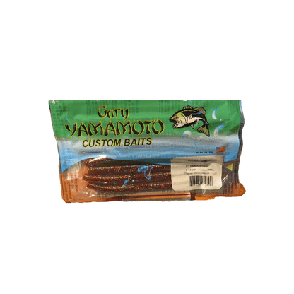 Yamamoto Senko worm 10 Pk Smoke/Green/Copper 5"