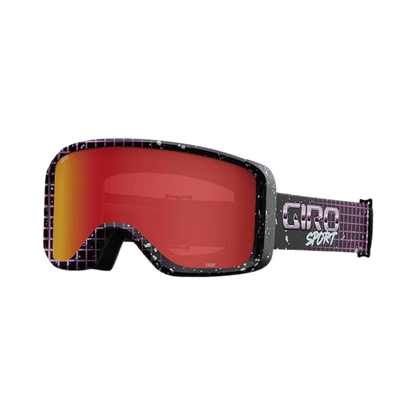 GIRO SAGEN GOGGLE + BONUS LENS - ADULT - PURPLE SYNDROME AMBER SCAR YEL