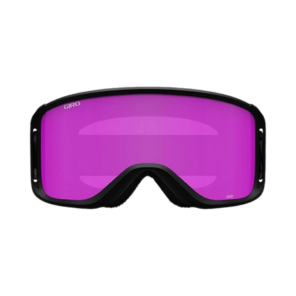 GIRO SAGEN GOGGLE + BONUS LENS - ADULT - BLACK GREY BOTANICAL LX AMBER PINK - FRONT