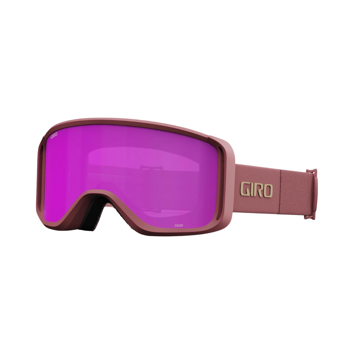 GIRO SAGEN GOGGLE + BONUS LENS - ADULT - ROSE THIRD AMBER PINK