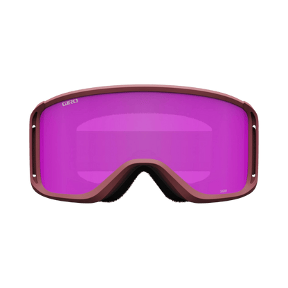 GIRO SAGEN GOGGLE + BONUS LENS - ADULT - ROSE THIRDS AMBER PINK FRONT