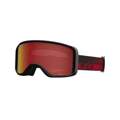 GIRO SAGEN GOGGLE + BONUS LENS - ADULT - RED FLOW_AMBER YEL