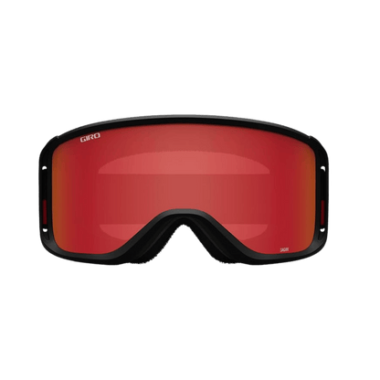 GIRO SAGEN GOGGLE + BONUS LENS - ADULT - RED FLOW_AMBER YEL-FRONT