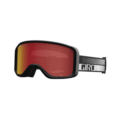 GIRO SAGEN GOGGLE + BONUS LENS - ADULT - BLACK WHITE FLOW AMBR YEL