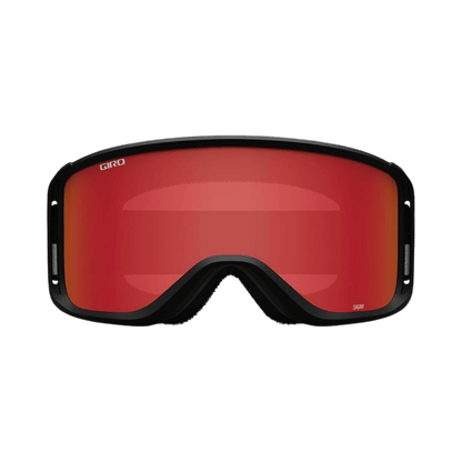 GIRO SAGEN GOGGLE + BONUS LENS - ADULT - BLACK WHITE FLOW AMBR YEL - FRONT