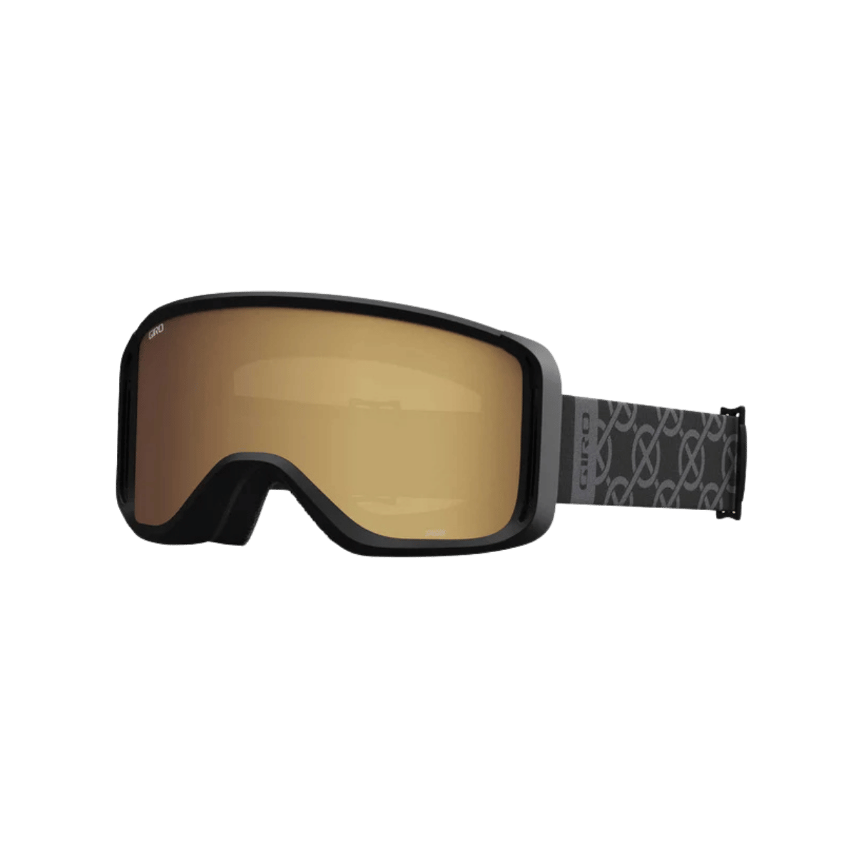 GIRO SAGEN GOGGLE + BONUS LENS - ADULT - BLACK MONOGRAM AMBER GOLD