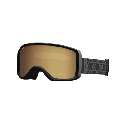 GIRO SAGEN GOGGLE + BONUS LENS - ADULT - BLACK MONOGRAM AMBER GOLD