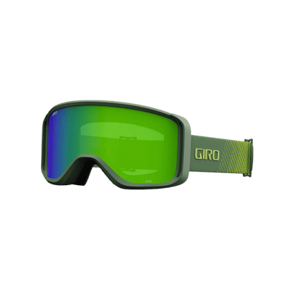 GIRO SAGEN GOGGLE + BONUS LENS - ADULT - GREEN STREAKER LODEN YEL