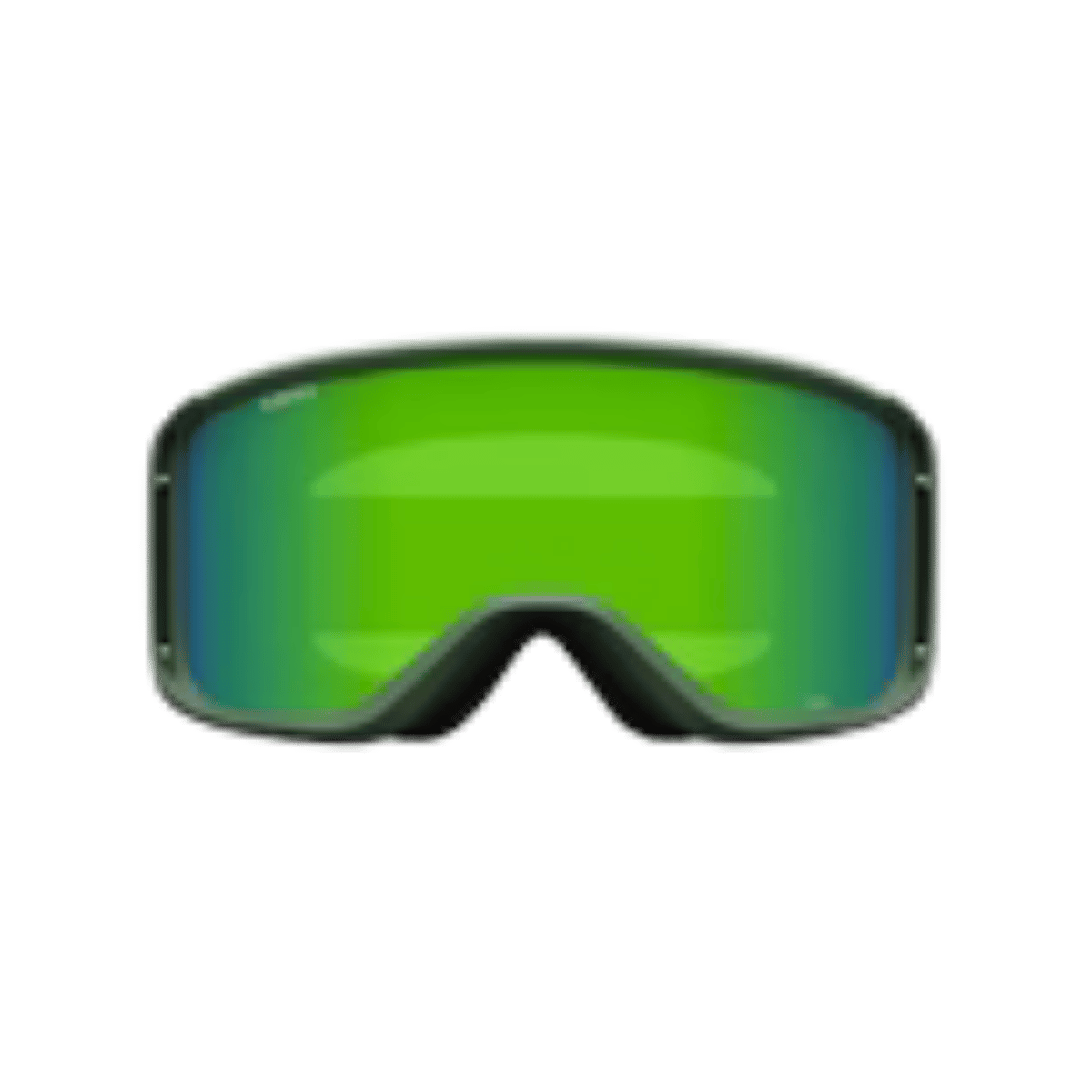 GIRO SAGEN GOGGLE + BONUS LENS - ADULT - GREEN STREAKER LODEN YEL - FRONT