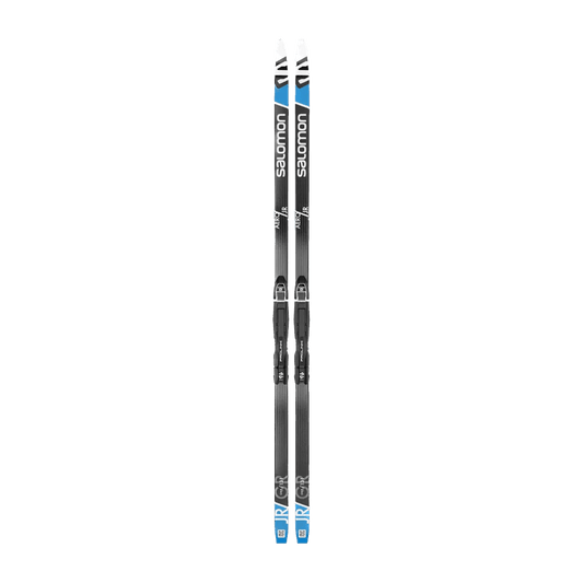 SALOMON JUNIOR AERO GRIP PLK NORDIC SKI SET 2022