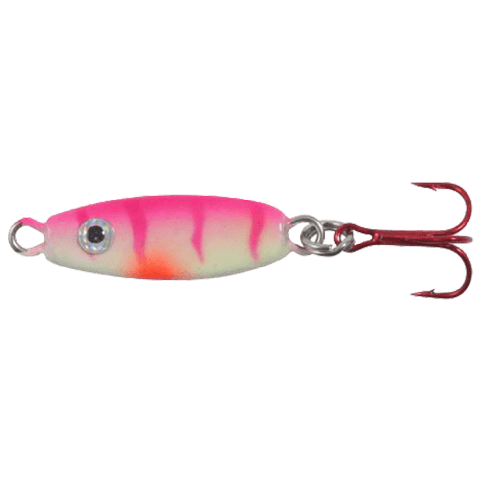 UV FORAGE MINNOW SPOON PINK TIGER 1/16OZ