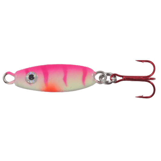 UV FORAGE MINNOW SPOON PINK TIGER 1/16OZ