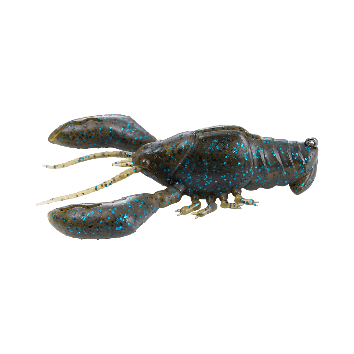 MEGABASS SLEEPER CRAW SOFTBAIT - 3" - 5/8oz green pumpkin blue color