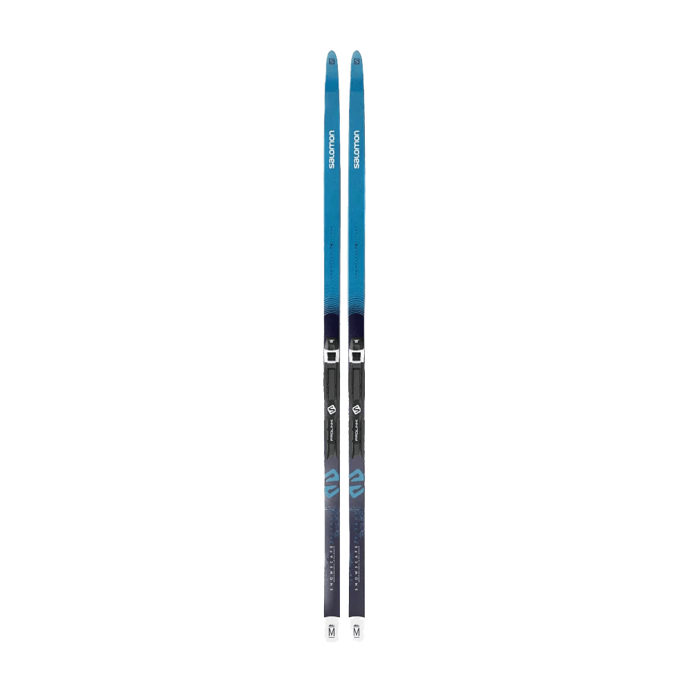 SALMON WOMEN'S SNOWSCAPE 7 VIT NORDIC SKIS SET