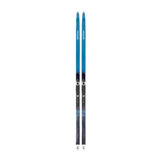 SALMON WOMEN'S SNOWSCAPE 7 VIT NORDIC SKIS SET