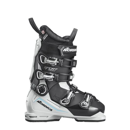 SPORTMACHINE 3 75 - WOMANS DOWN HILL SKI BOOT - BLACK/GREY/BLUE      25/26