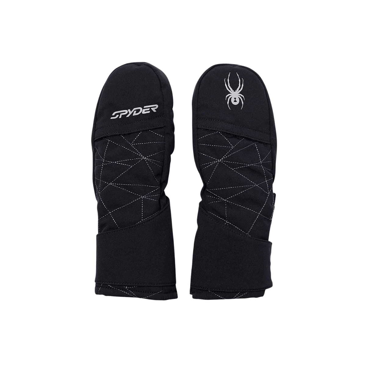 SPYDER TODDLER CUBBY SKI BLACK MITTEN GLOVES