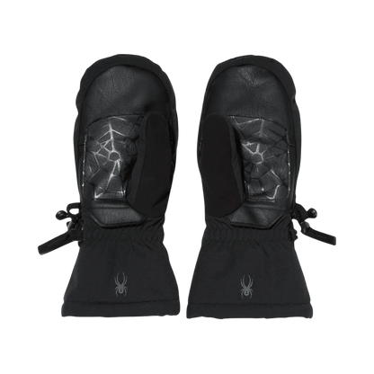 SPYDER INSPIRE WOMENS SKI BLACK MITTENS - PALMS