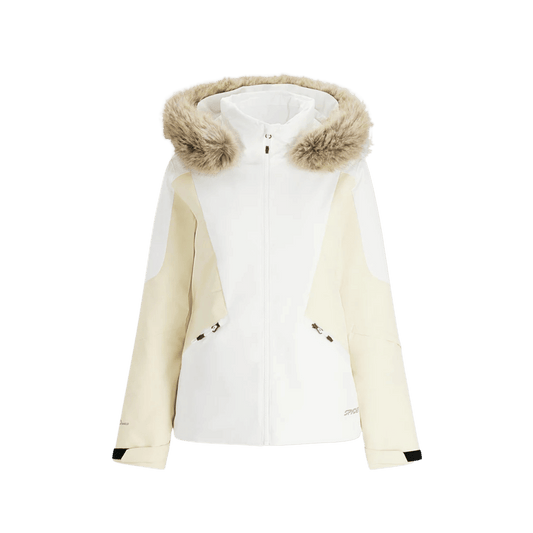SPYDER WOMENS VIDA WHITE JACKET