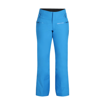 SPYDER WOMENS WINNER AETHER BLUE PANTS - front