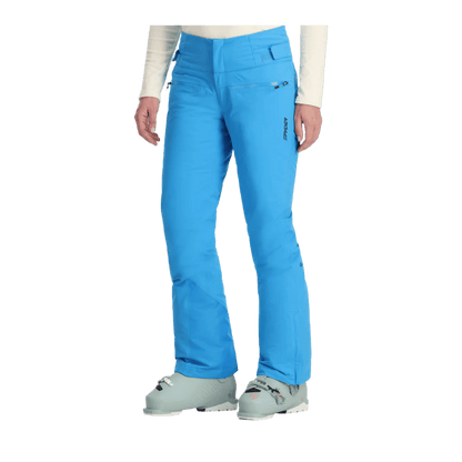 SPYDER WOMENS WINNER AETHER BLUE PANTS - front posed