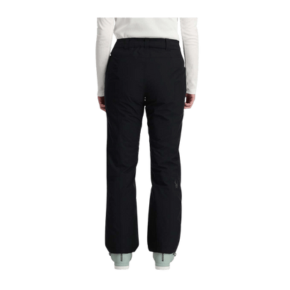 SPYDER WOMEN'S WINNER PANTS - BLACK - reverse on model