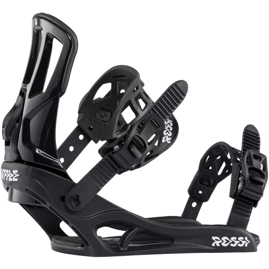 BATTLE SNOWBOARD BINDING - BLACK/WHITE - MEDIUM/LARGE