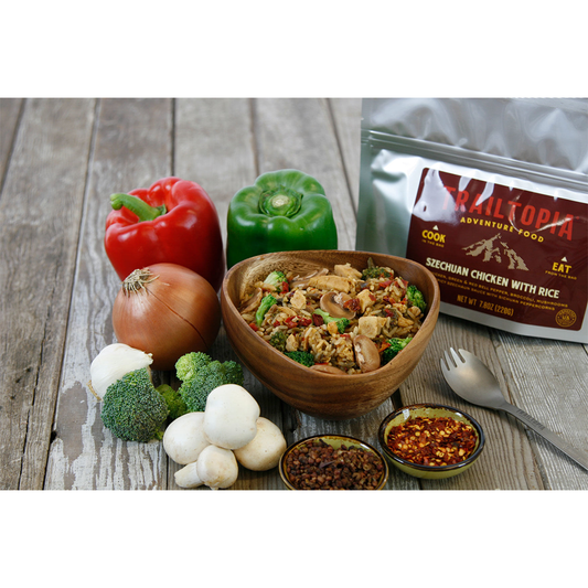 Szechuan Chicken with Rice