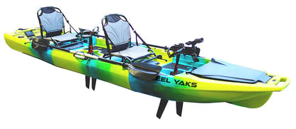 ReelYaks Rocket 13.8ft Tandem Fin Drive Modular Fishing Kayak
