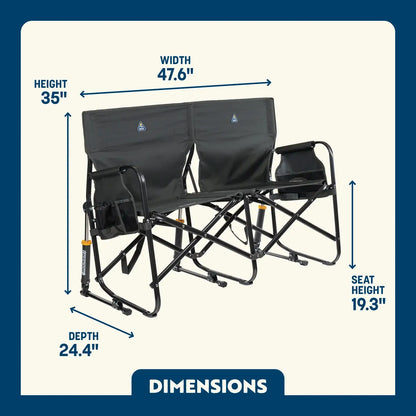 GCI OUTDOOR TANDEM ROCKER dimensions