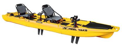 ReelYaks Rocket 13.8ft Tandem Fin Drive Modular Fishing Kayak