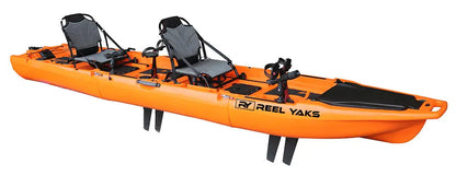 ReelYaks Rocket 13.8ft Tandem Fin Drive Modular Fishing Kayak