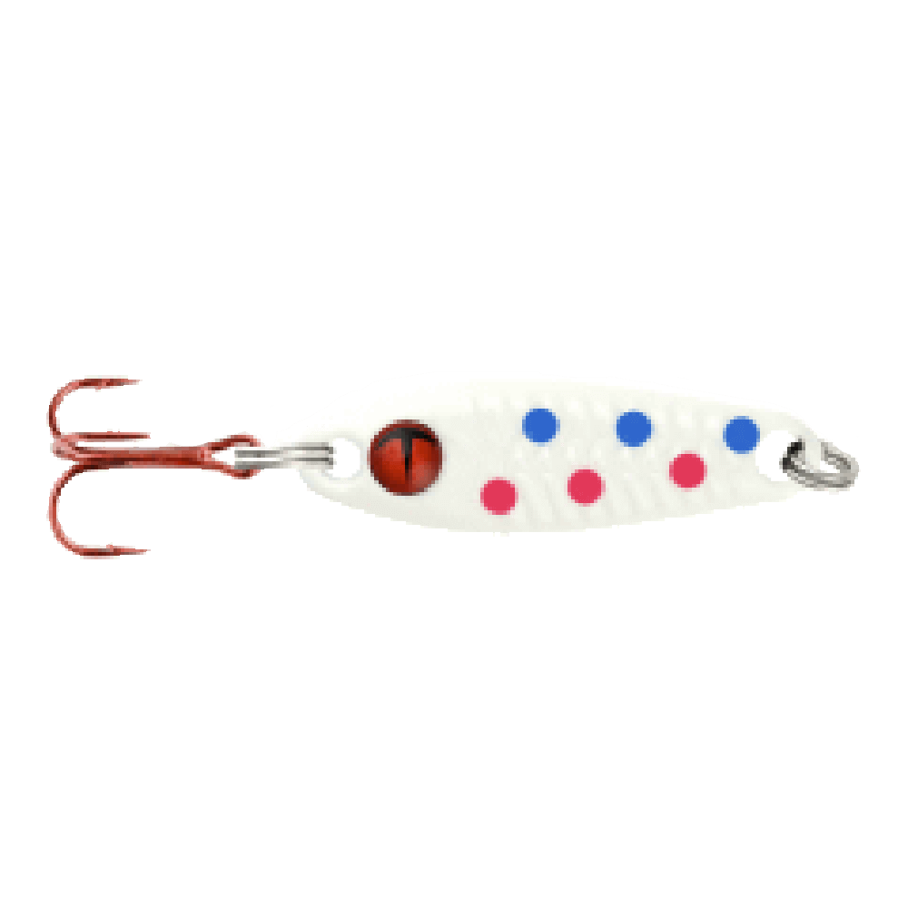 NORTHLAND TUNG BUCK-SHOT RATTLE SPOON
Super Glo Wonderbread